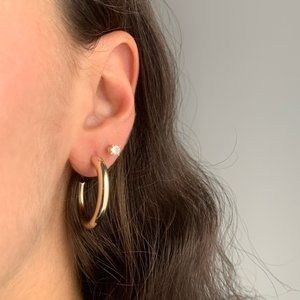 Gold Hoop Earrings